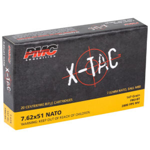 7.62x51 .308 147Gr FMJ BT 20Ct