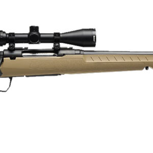 SAVAGE ARMS AXIS 2 CPT 6.5CR BL/FDE PKG