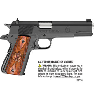 SPRFLD GOVT STD 5" 45ACP 7RD