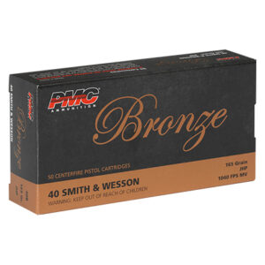 PMC .40 SW 165GR. JHP 50CT