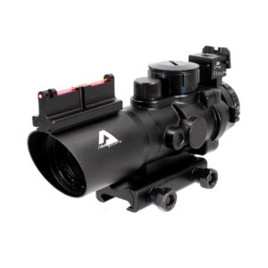 Aim Sports Rifle Scope - Prismatic Recon - 4X32mm w/ Tri-Illumination & Circle Plex Reticle