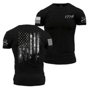 Grunt Style 1776 Flag Men's Shirt